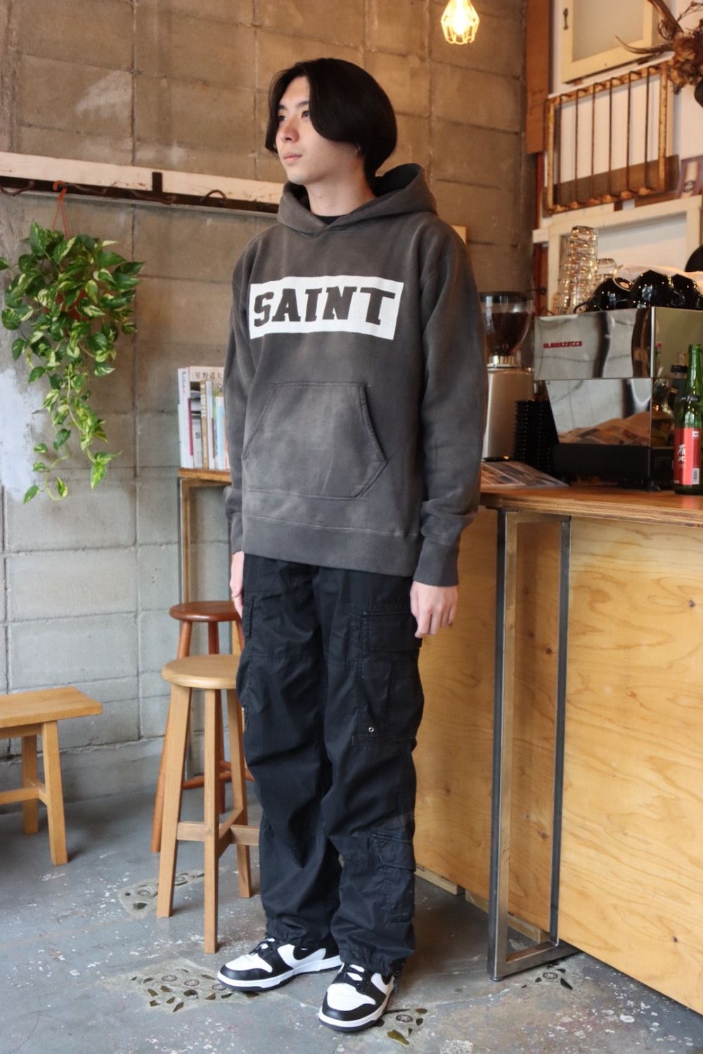 SAINT M×××××× SAINT BOX スパナフーディー(SM-A21-0000-036) style