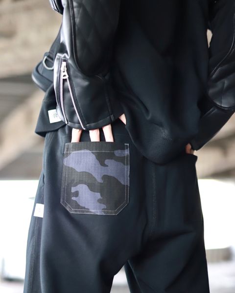 JUNYA WATANABE MAN 23AW 新作REIGNING CHAMPコラボレーション切り替えスウェットスタイル