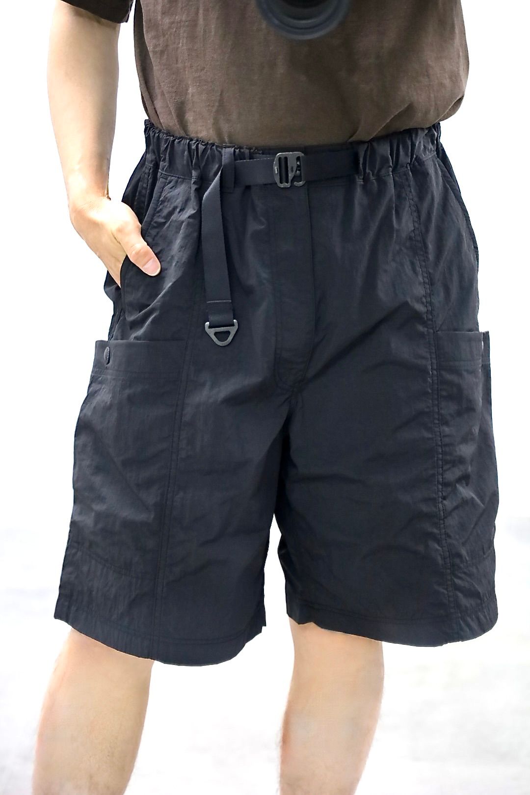 COMME des GARCONS HOMME 26SS ナイロンタッサー半袖シャツスタイル