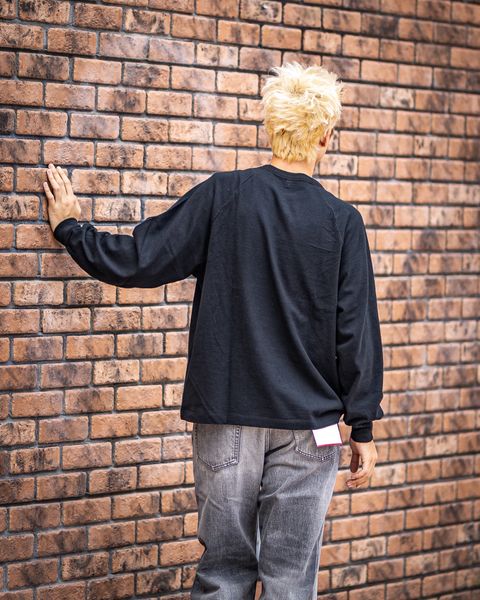 blurhms 25FW Co/Silk Nep Raglan Tee 新作発売！
