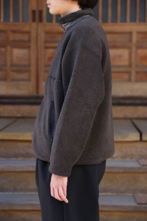Graphpaper 新作Wool Boa Zip-Up Blouson style.2020.9.27