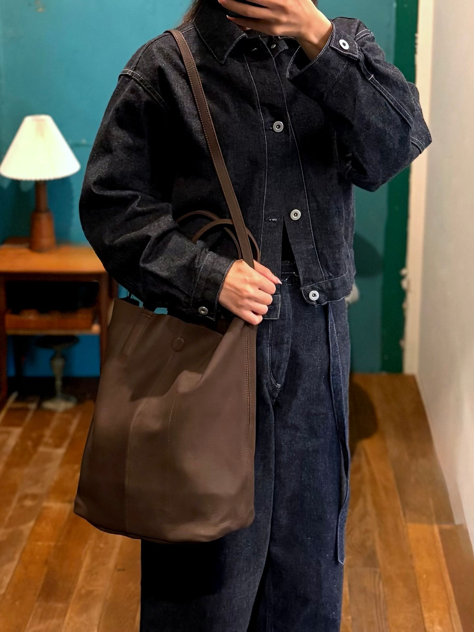 Morphee / モルフェ 【Nubuck】3WAY MEDIUM TOTE(ML-NDBR)DARK BROWN☆新作発売！