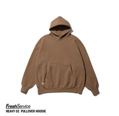 フレッシュサービス HEAVY OZ  PULLOVER HOODIE(FSC244-70161)COYOTE
