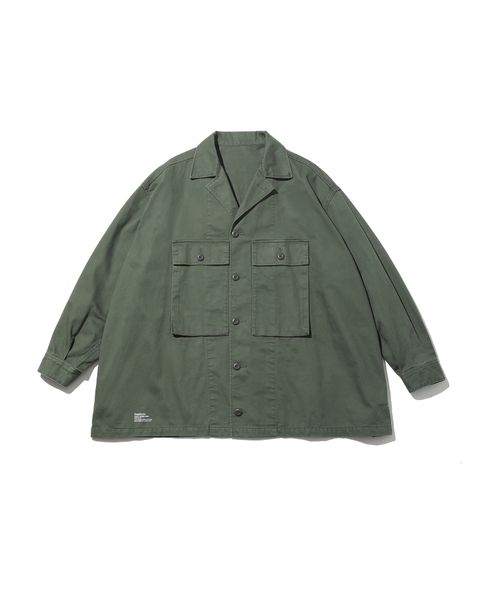 フレッシュサービス UTILITY FATIGUE SHIRT(FSC253-20146)OLIVE☆10月11日(土)発売！