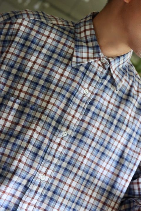 A.PRESSE 22FW Flannel Shirtスタイル.2022.8.29.