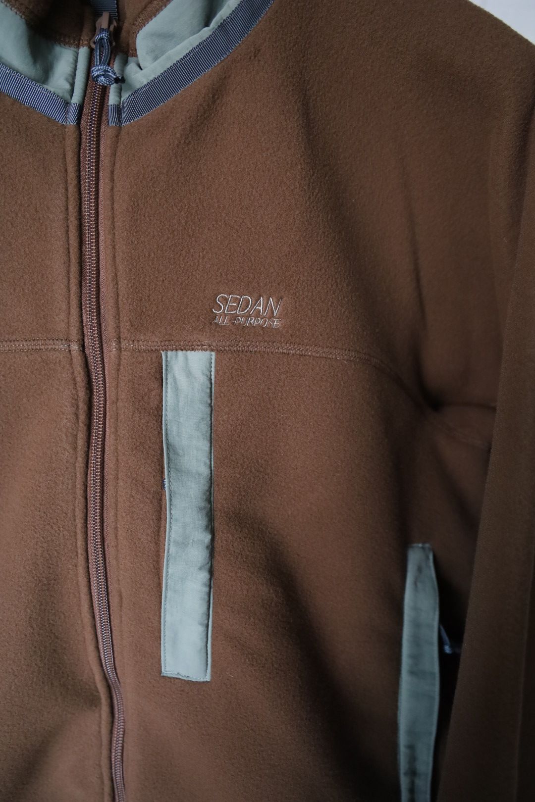 セダンオールパーパス FW25 Fleece Full Zip Jacket(SD25F-CT08)Brown