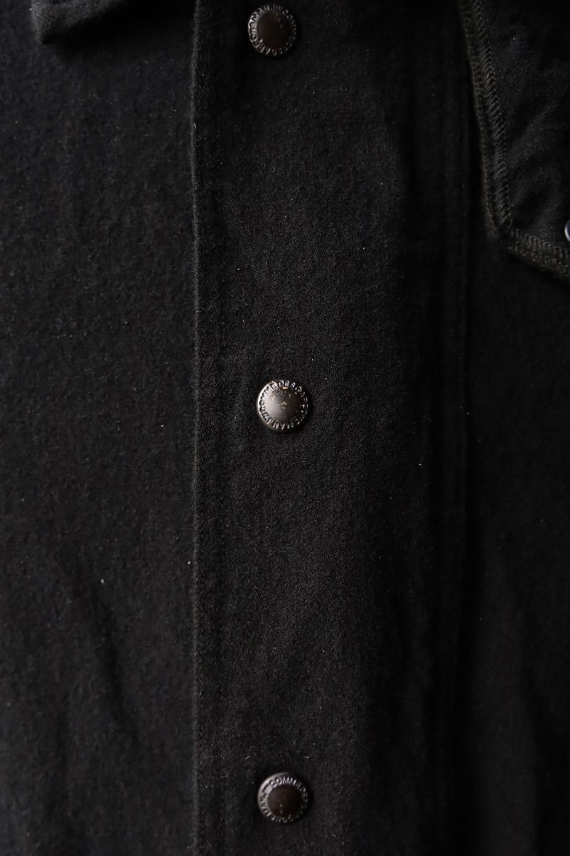ジュンヤワタナベマン FILSON Wネームウールアクリルツイルジャケット(WP-J012-051)BLACK