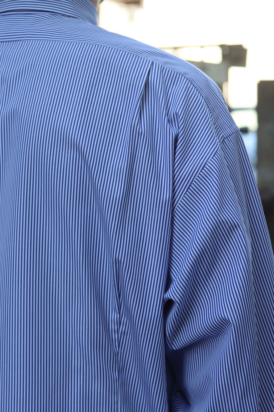 Graphpaper High Count Broad Stripe Regular Collar Shirt style.2022.12.10