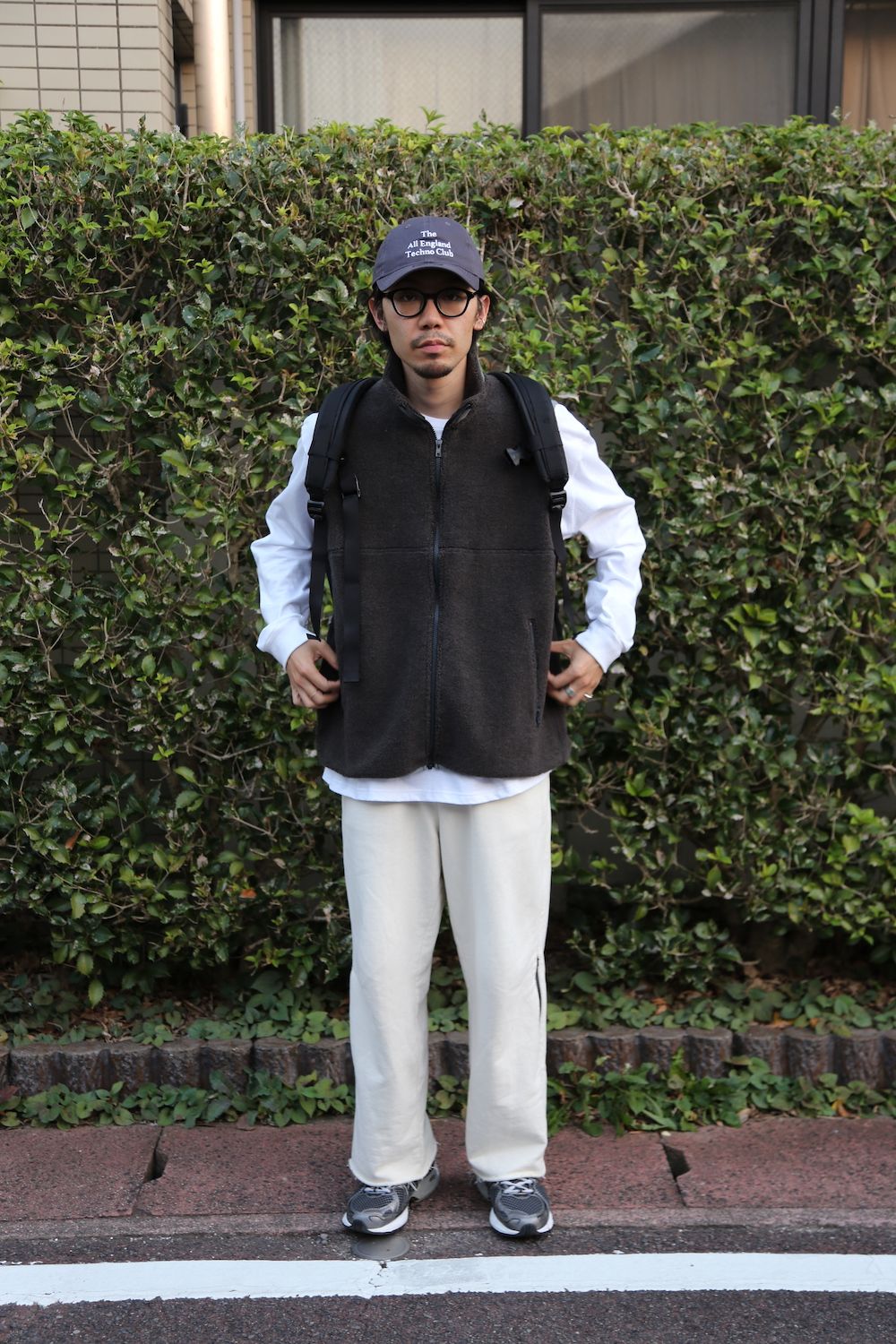 Graphpaper グラフペーパーWool Boa Zip-Up Vest