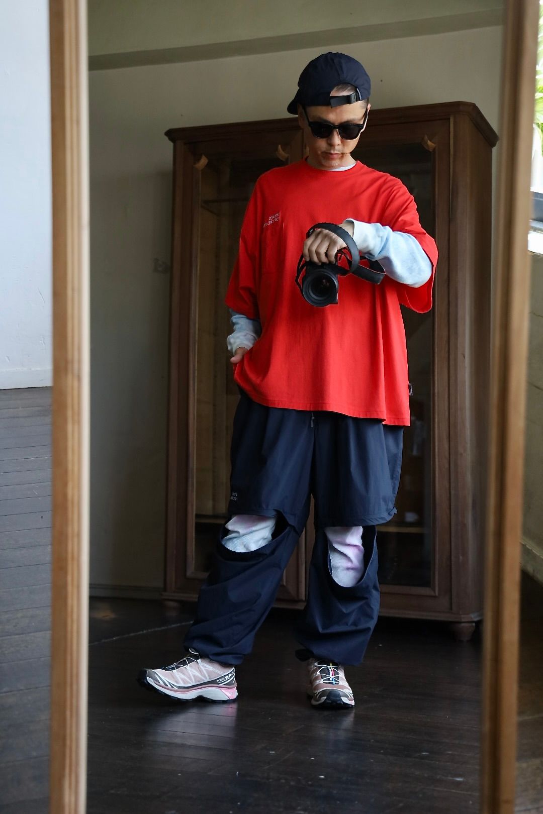S.F.C 25SS エスエフシー SUPER WIDE DETACHABLE PANTS (SFCSS25SPP01)Navy☆5月10日(土)発売！