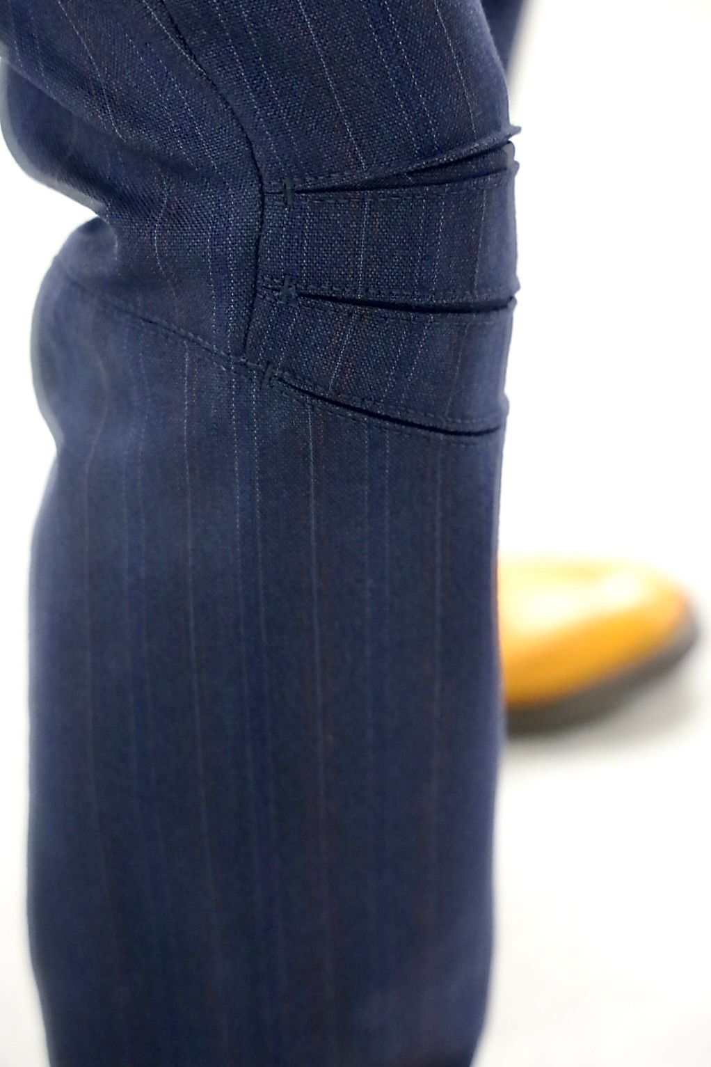 ジュンヤワタナベマン 26SS ウールストライプパンツ(WQ-P025-051)