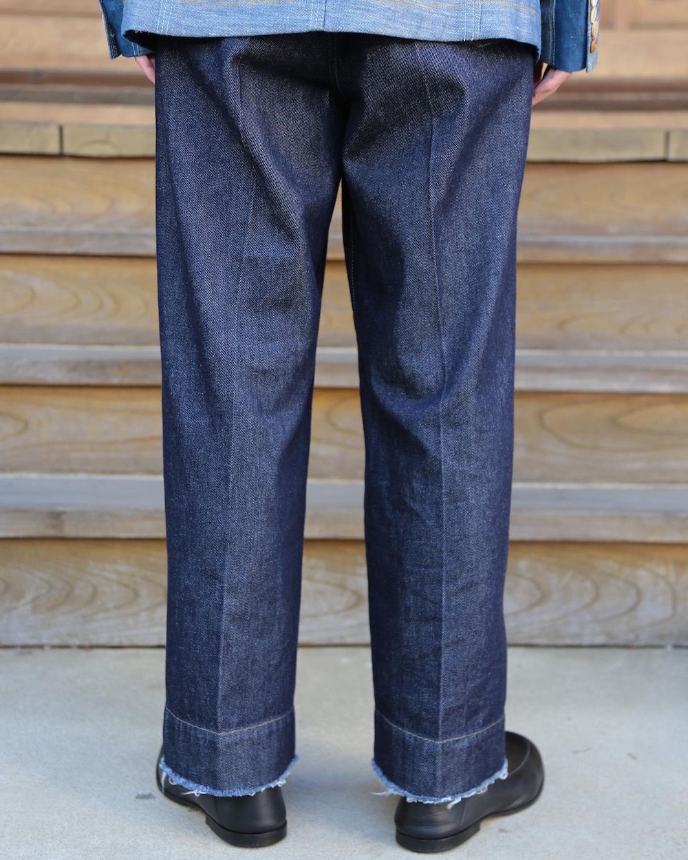 JUNYA WATANABE COMME des GARCONS MAN 綿リネンデニムジャケット(WG-J007-051) style. 2021.04.05.