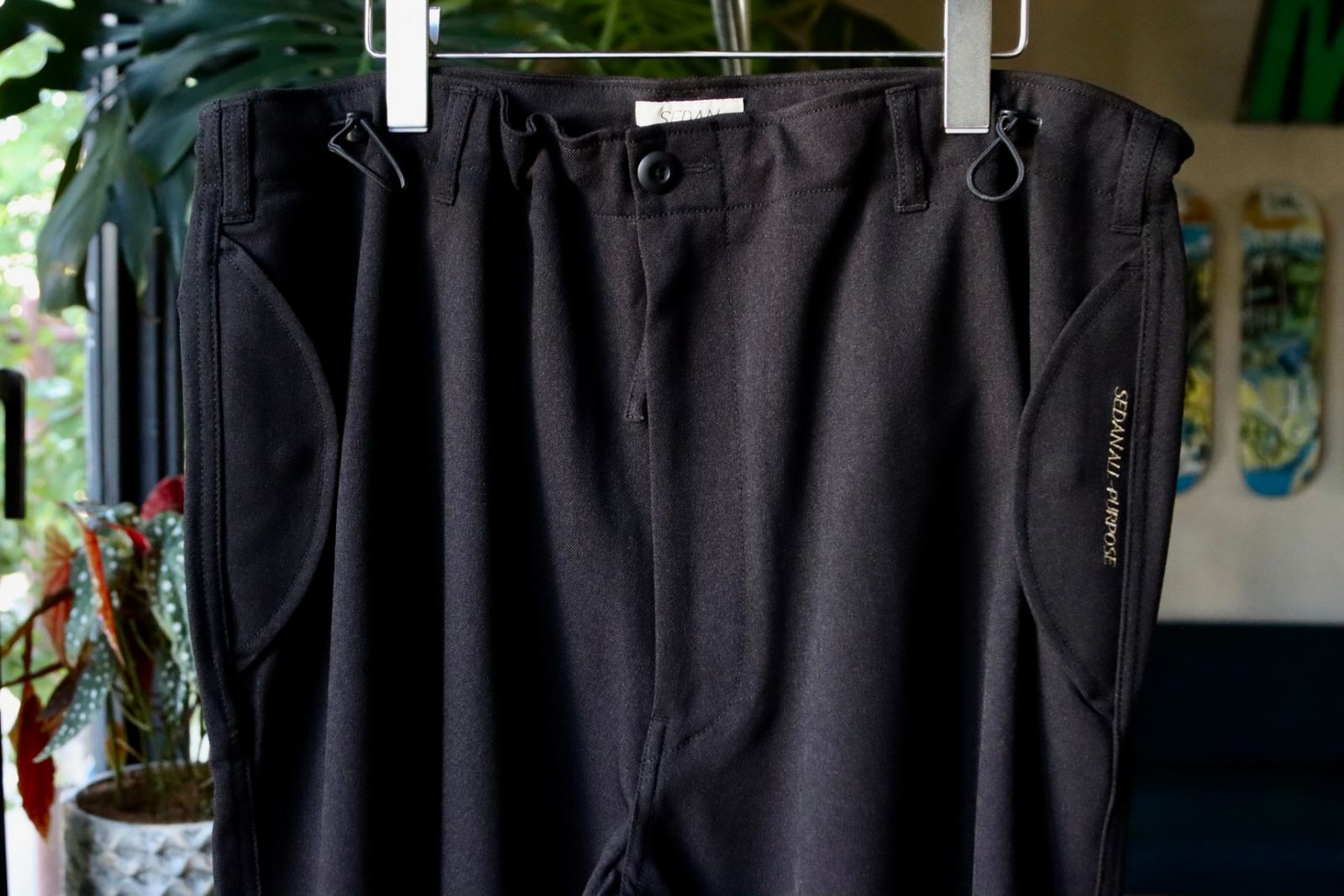 セダンオールパーパスFW23 Tech Wool Over Pants (SD23F-PT05)Black☆9月9日(土)発売！
