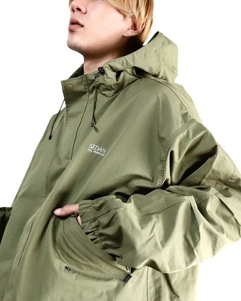 SEDAN ALL-PURPOSE 新作NYCO Hooded Jacket style 2024.2.10