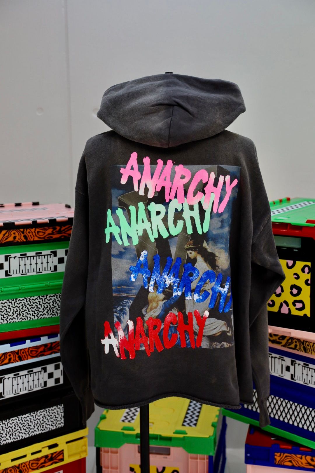 セントマイケル HOODIE ANARCHY(SM-HR1-0000-119)BLACK★10月11日(土)発売！