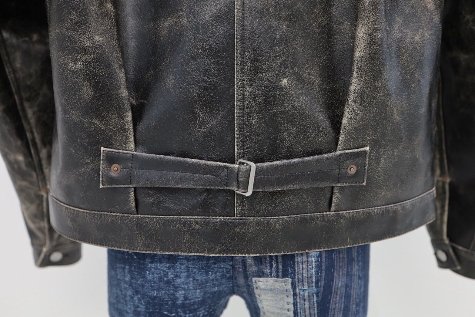 セントマイケル 26SS BBJ_LEATHER JACKET(SM-MK8-0000-C47)BLACK☆5月16日(土)発売！