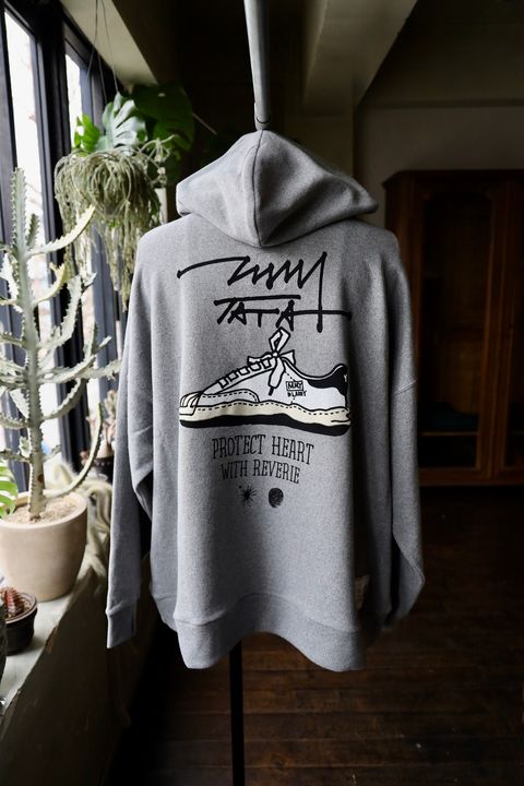 トーキングアバウト ジ アブストラクション 25SS MMYコラボレーションパーカ TATMMY PARKA (NPT-MMYP-001)GRAY