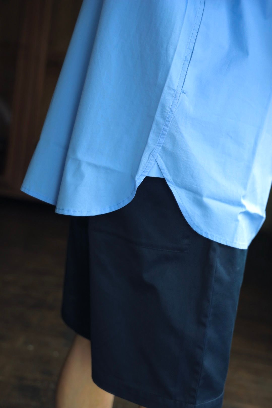 FreshService CORPORATE UNIFORM S/S SHIRT(L.BLUE)スタイル