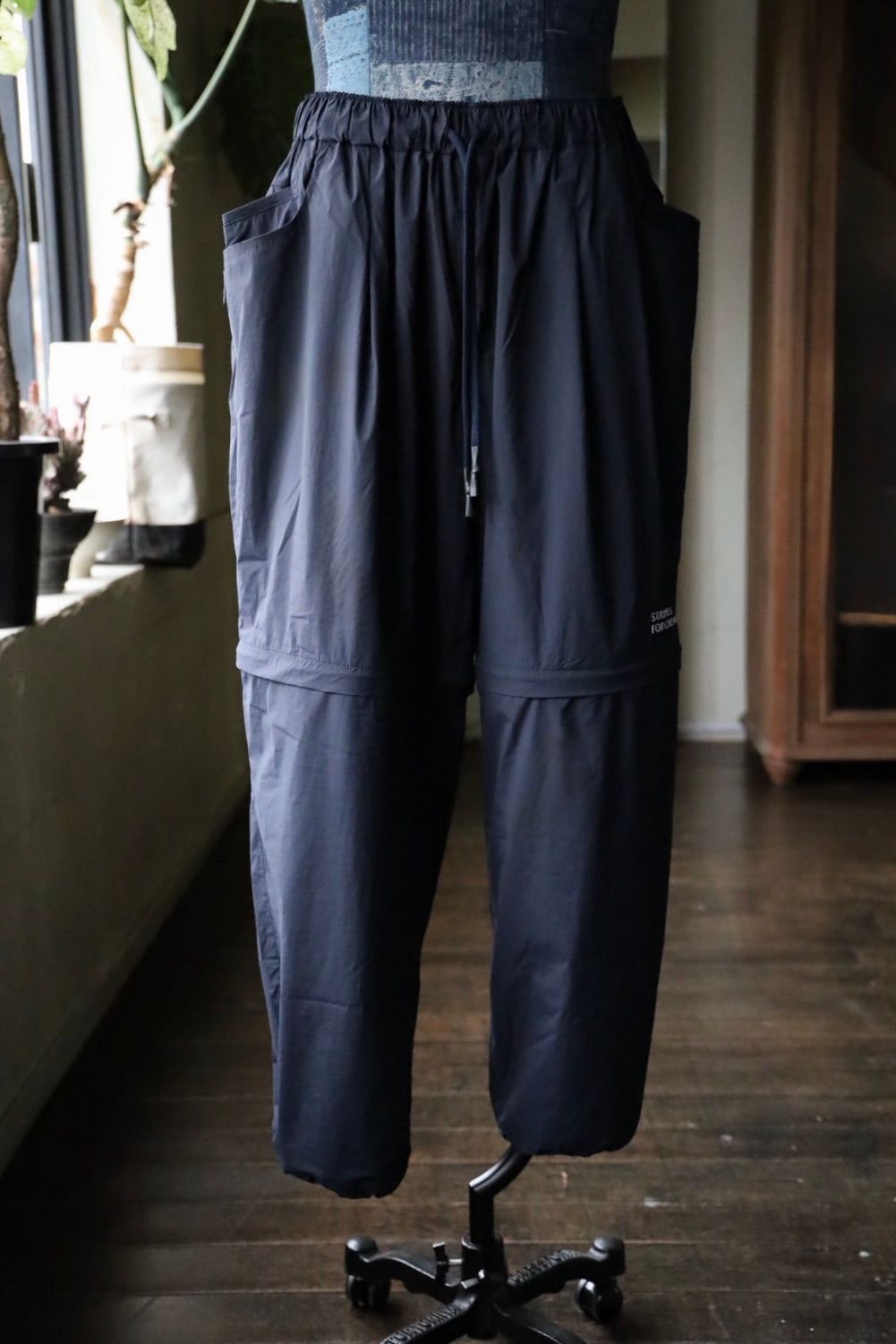 S.F.C 25SS エスエフシー SUPER WIDE DETACHABLE PANTS (SFCSS25SPP01)Navy☆5月10日(土)発売！