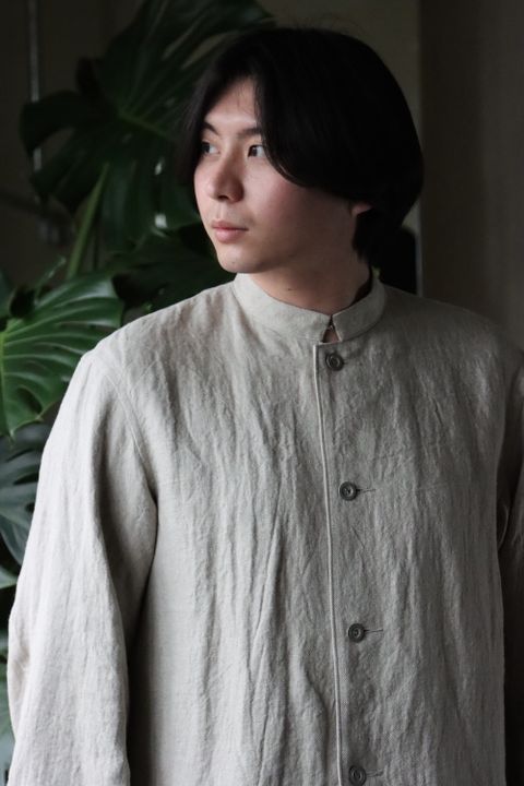 blurhms Linen Twill Hospital Jacket(BHS22S006) style. 2022.01.24.
