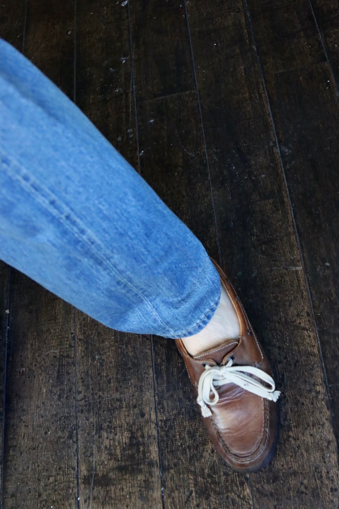 A.PRESSE アプレッセ 23Style No.2 Washed Denim Pantsスタイル