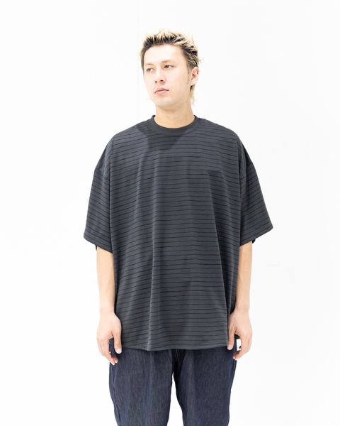 S.F.C 26SS エスエフシー SUPER BIG SIDE STRIPE TECH SS TEE(SFCSS26CS06)Charcoal☆5月9日(土)発売！