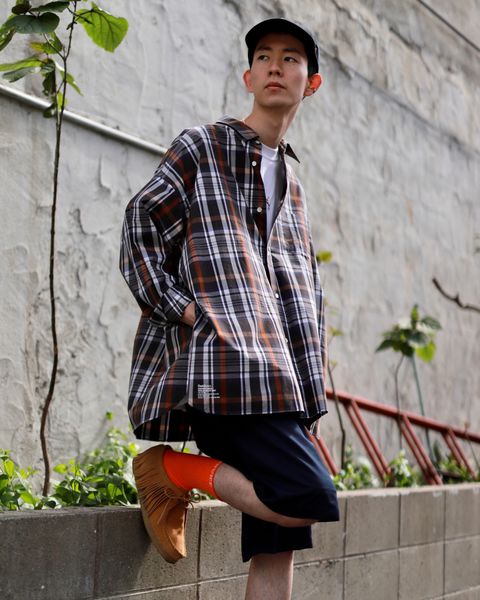 FreshService フレッシュサービス23SS COOLFIBER TWO TUCK EASY SHORTSスタイル