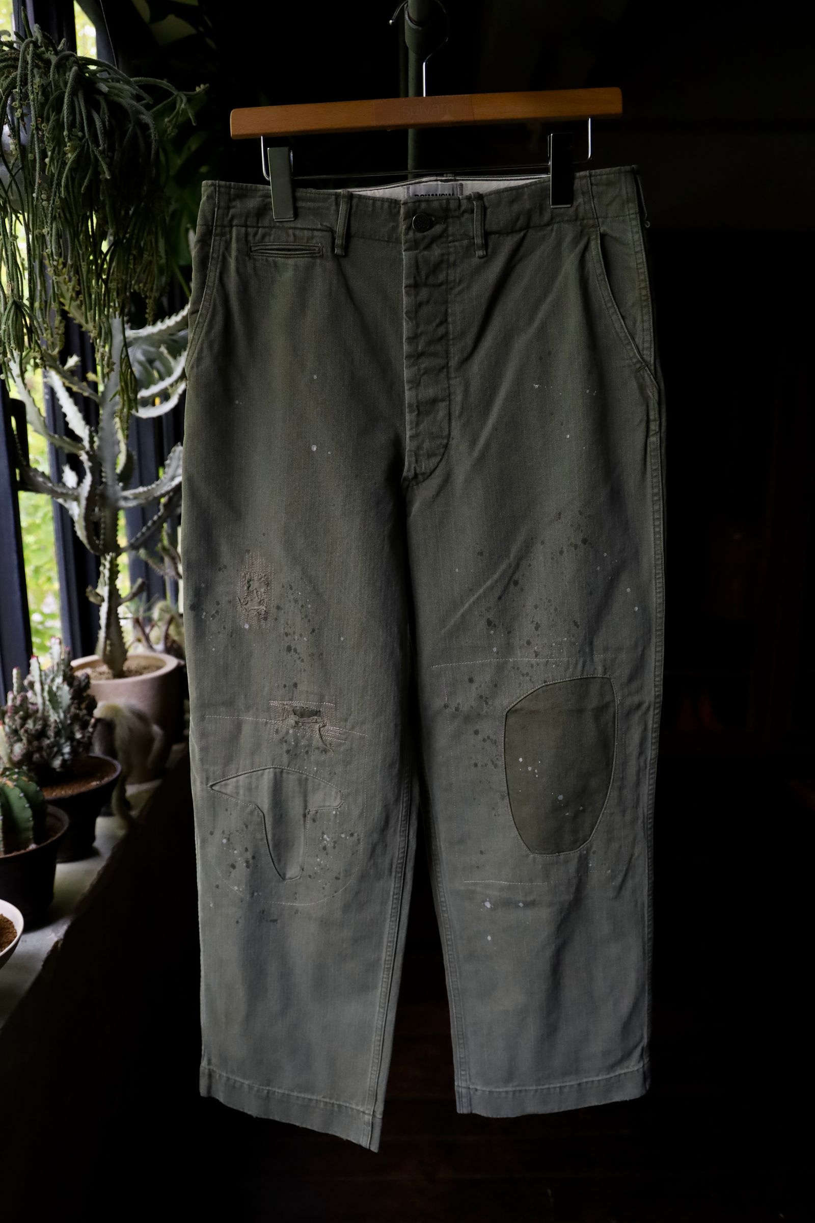 BOWWOW - BOW WOW バウワウ M43 HBT COMBAT TROUSERS(BW242-M4CT