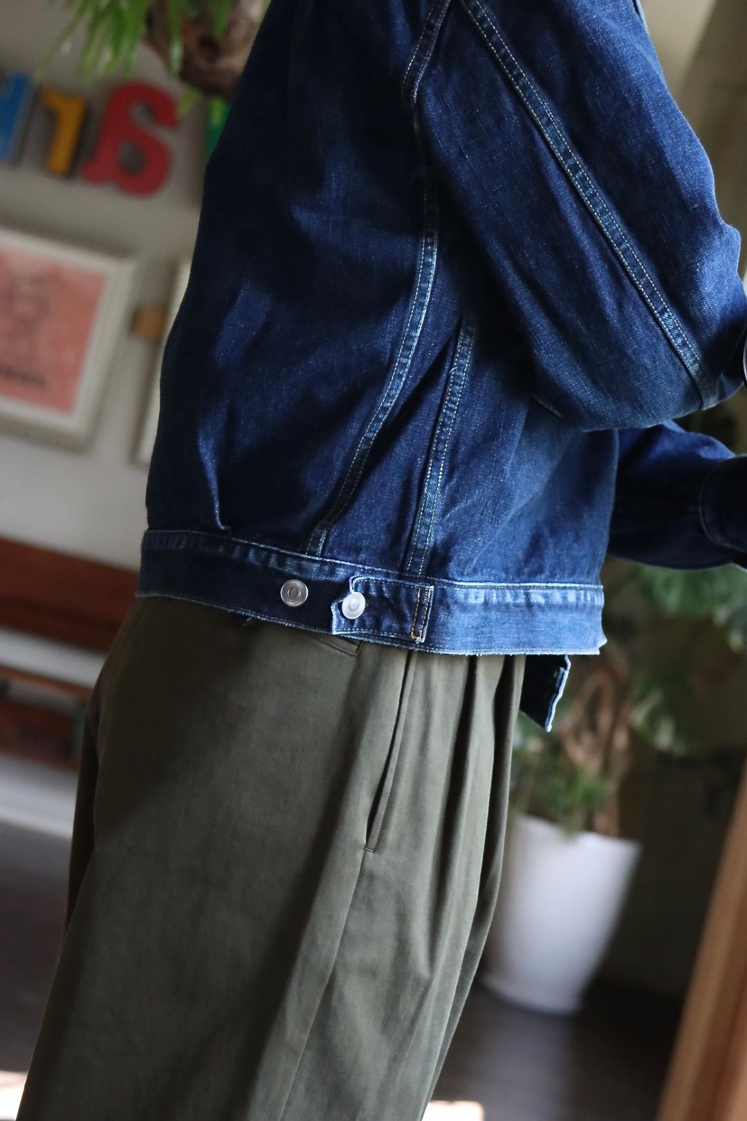 22aw アプレッセ 2nd Type Denim Jacket Size46 | ochge.org