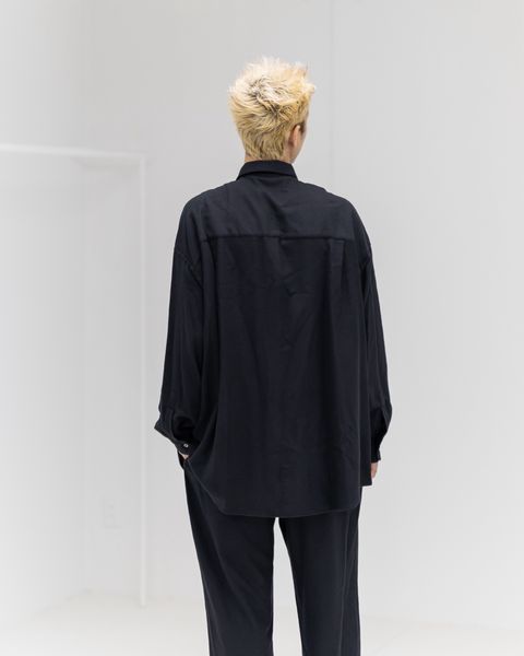Graphpaper Extra Fine Wool Viyella Oversized Regular Collar Shirt 9月20日(土)新作発売！