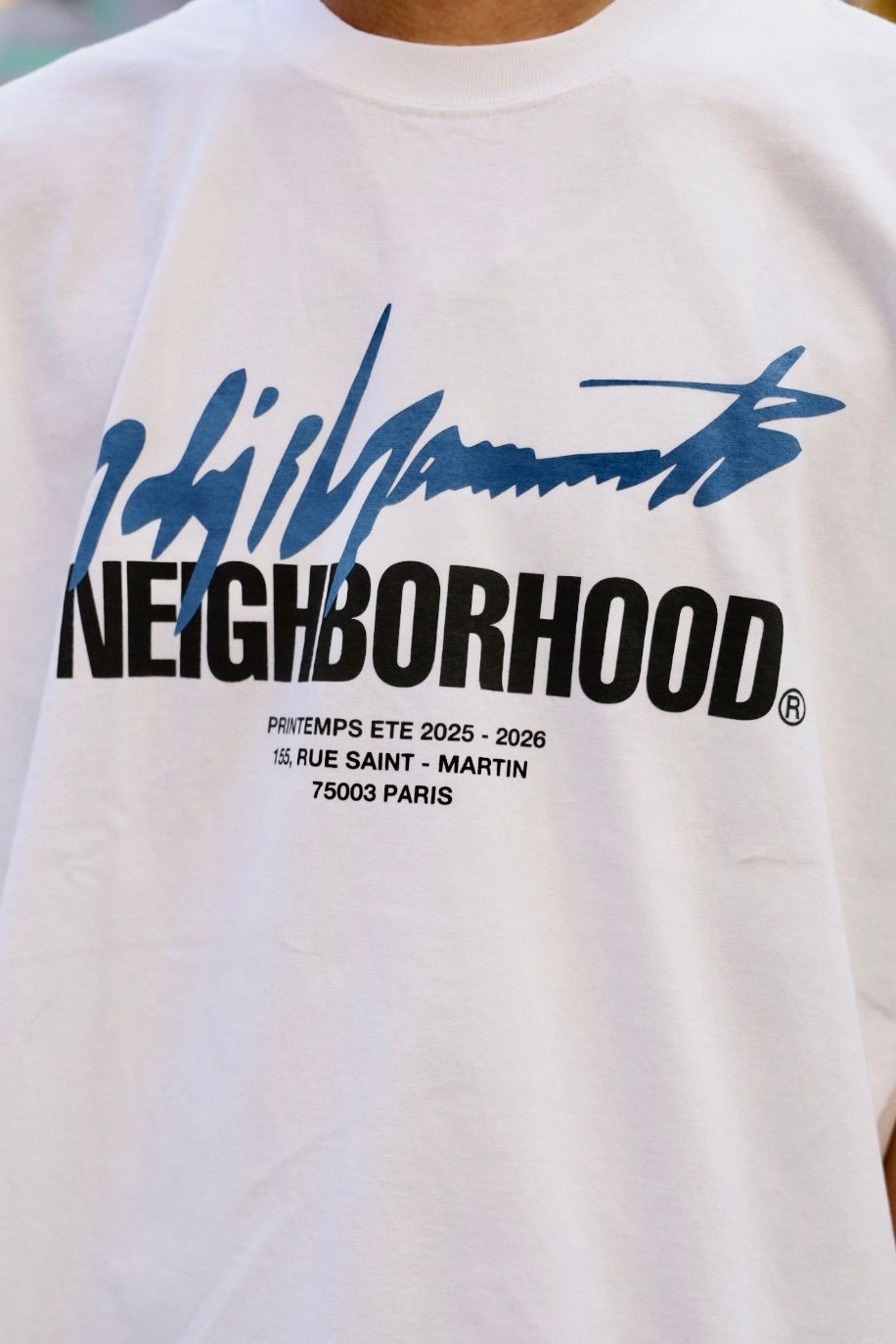 Yohji Yamamoto × NEIGHBORHOOD TEE SS-2 新作発売！