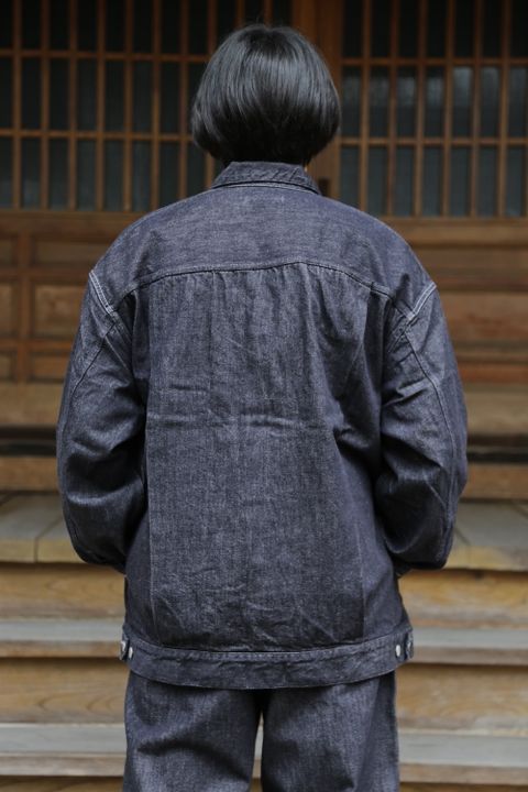 Graphpaper Colorfast Denim Jacket(GM213-30095B) style.2021.7.10.