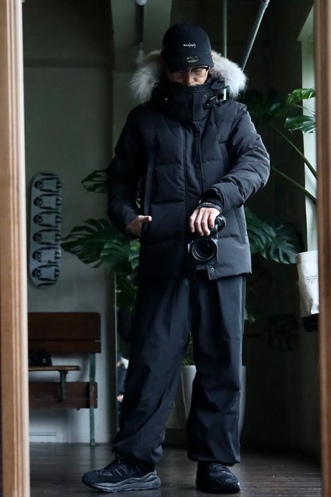 カナダグース22AW WYNDHAM PARKA BLACK LABELスタイル.2022.9.27.