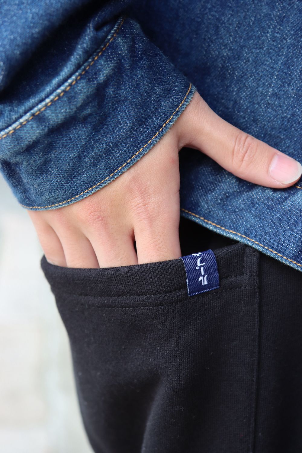 Graphpaper LOOPWHEELER for Graphpaper Sweat Pants(GU213-70177B) style. 2021.09.27.