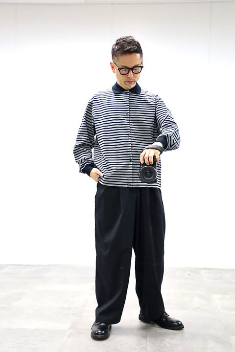 MARKAWARE 26SS SHIRT CARDIGANスタイル