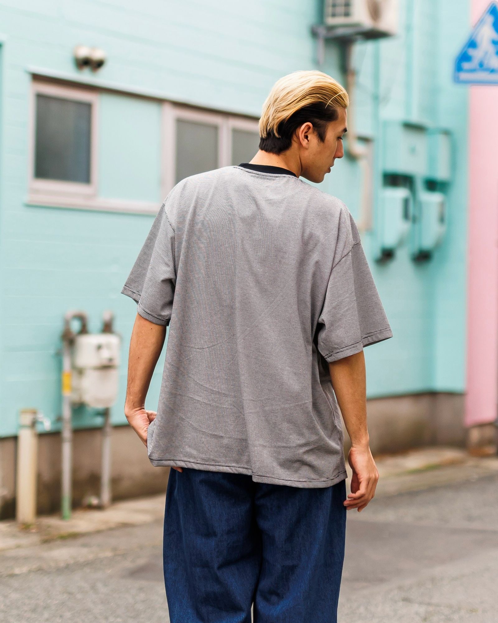 FreshService　MICRO BORDER S/S TEE　size L 全国通販】FreshService