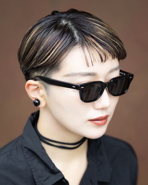 ノチノオプティカル "ONDA " #2. GROSS BLACK × W BLACK (非調光モデル)☆4月18日(土)発売！