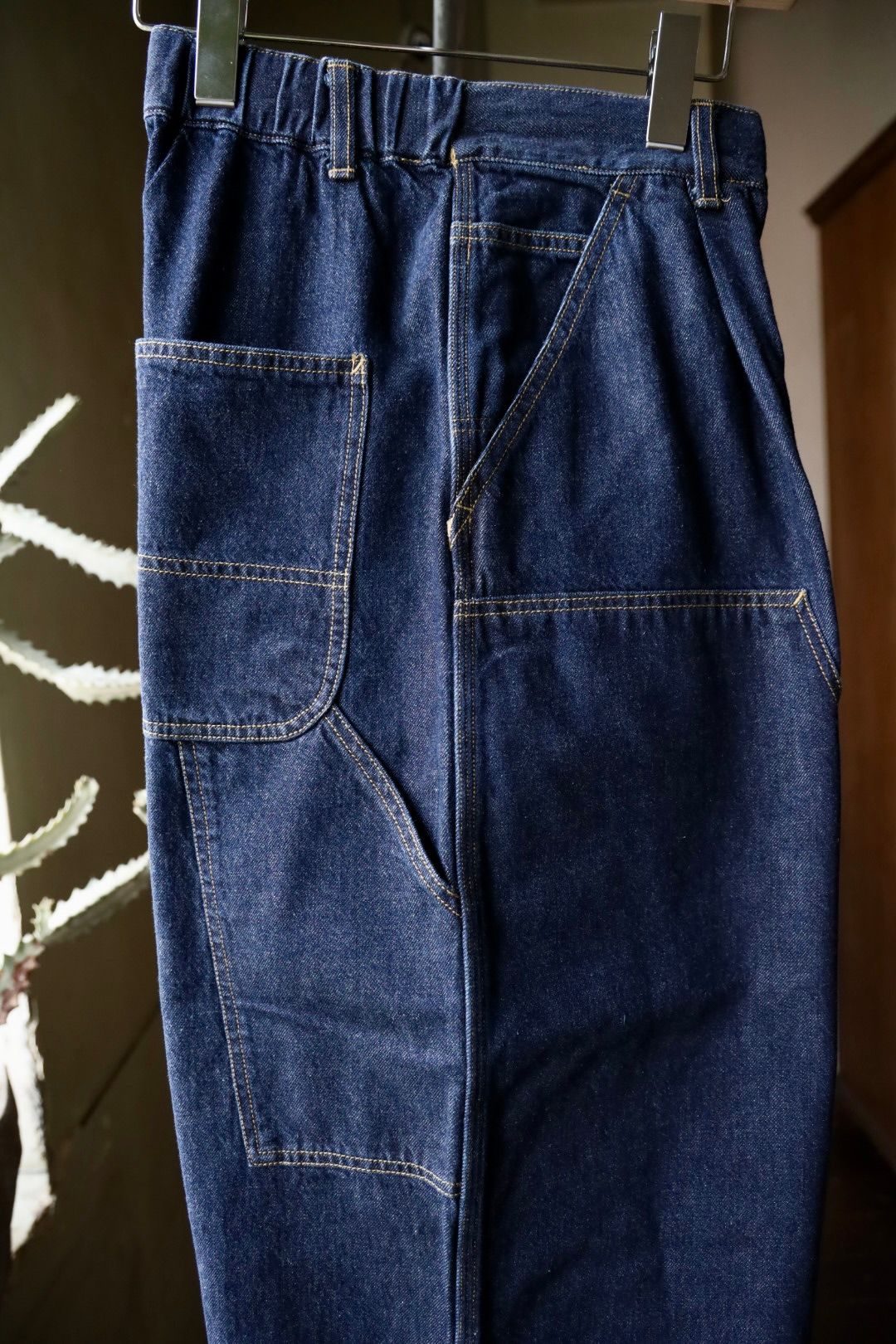 イズネス 26SS Double-Knee Balloon Painter Pants (26SS_12_1008SSBALOONPT01)INDIGO☆新作発売！