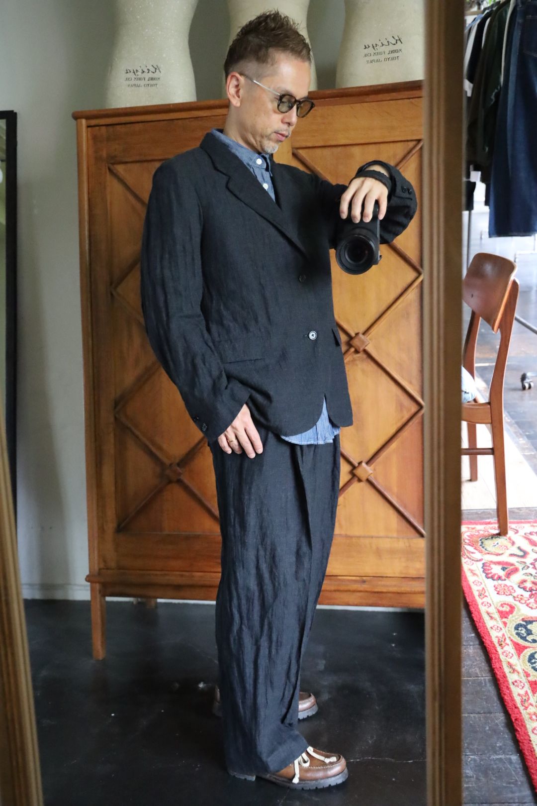 MARKAWARE 26AW ステンレスSACK COATスタイル