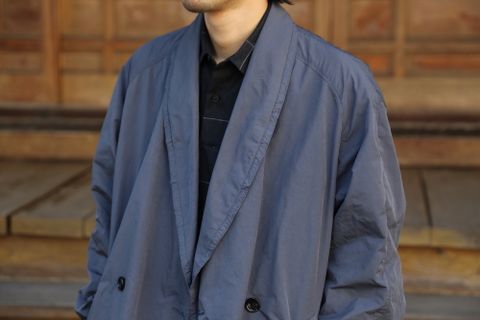 Graphpaper Garment Dyed Shop Coat"GLAY"Style.2020.10.18.