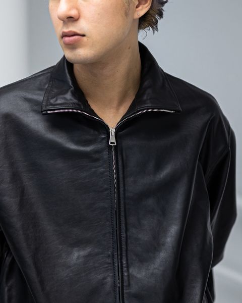 YOKE Carf Leather Truck Jacket (BLACK)1月24(土)新作発売！