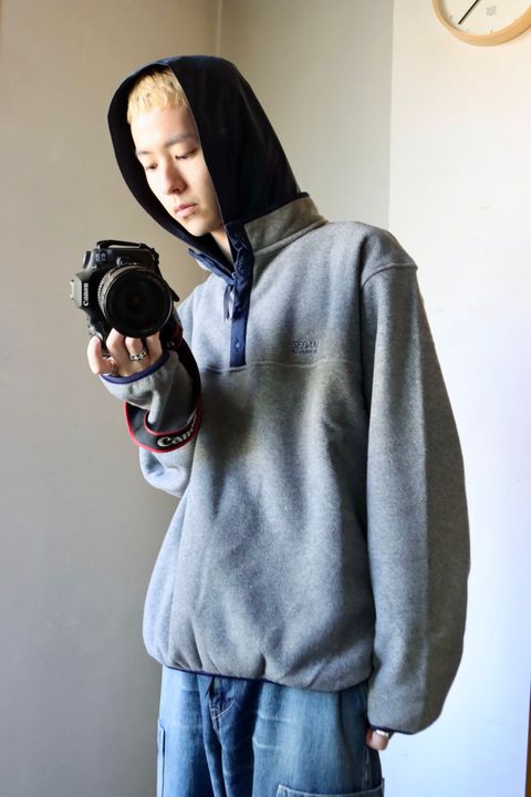 SEDAN ALL-PURPOSE セダンオールパーパス FW23 Fleece Snap Pulloverスタイル