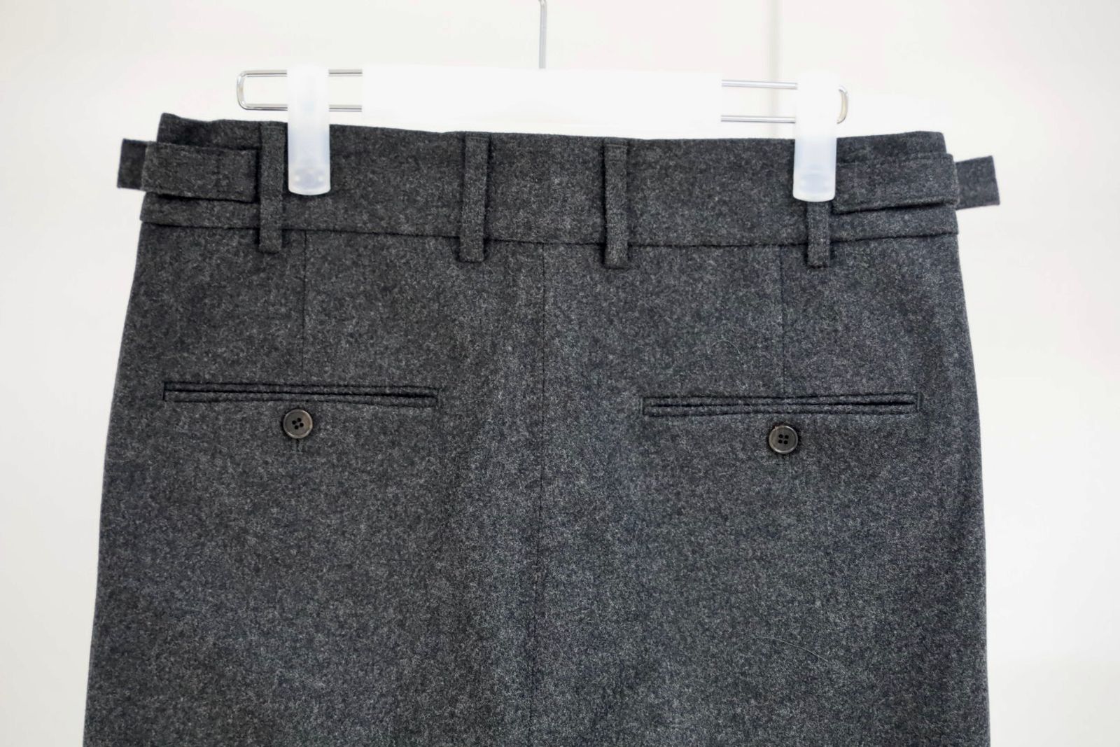 ANOTHER OFFICEアナザーオフィス Santiago Mild Slacks(AOEFPT008)Heather Charcoal☆10月10日(金)新作発売！