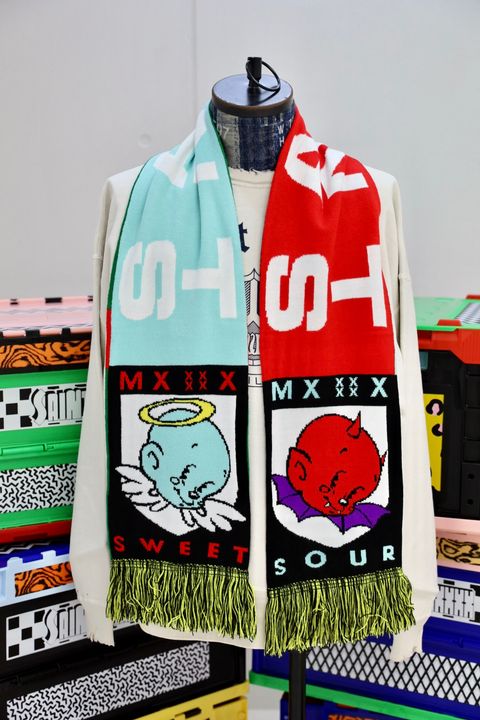 セントマイケル  BABY MICHAEL SCARF(SM-HR1-0000-097)BLACK★10月11日(土)発売！