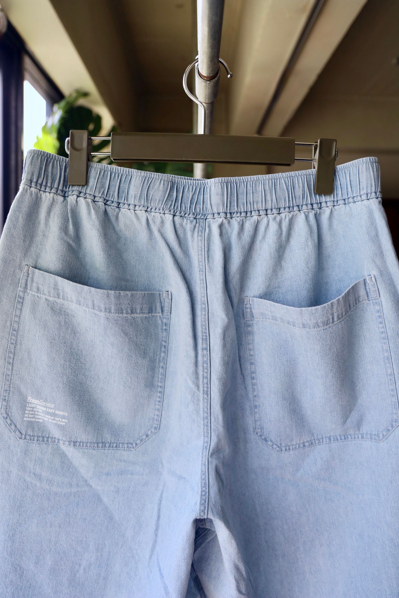 フレッシュサービス LIGHT DENIM EASY SHORTS (FSC252-40047)LIGHT FADE☆6/21(土)発売！