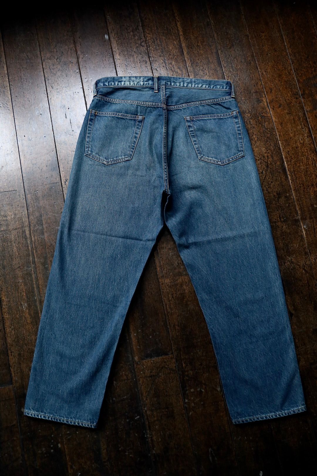 アプレッセ Washed Denim Wide Pants(AP-4002)INDIGO