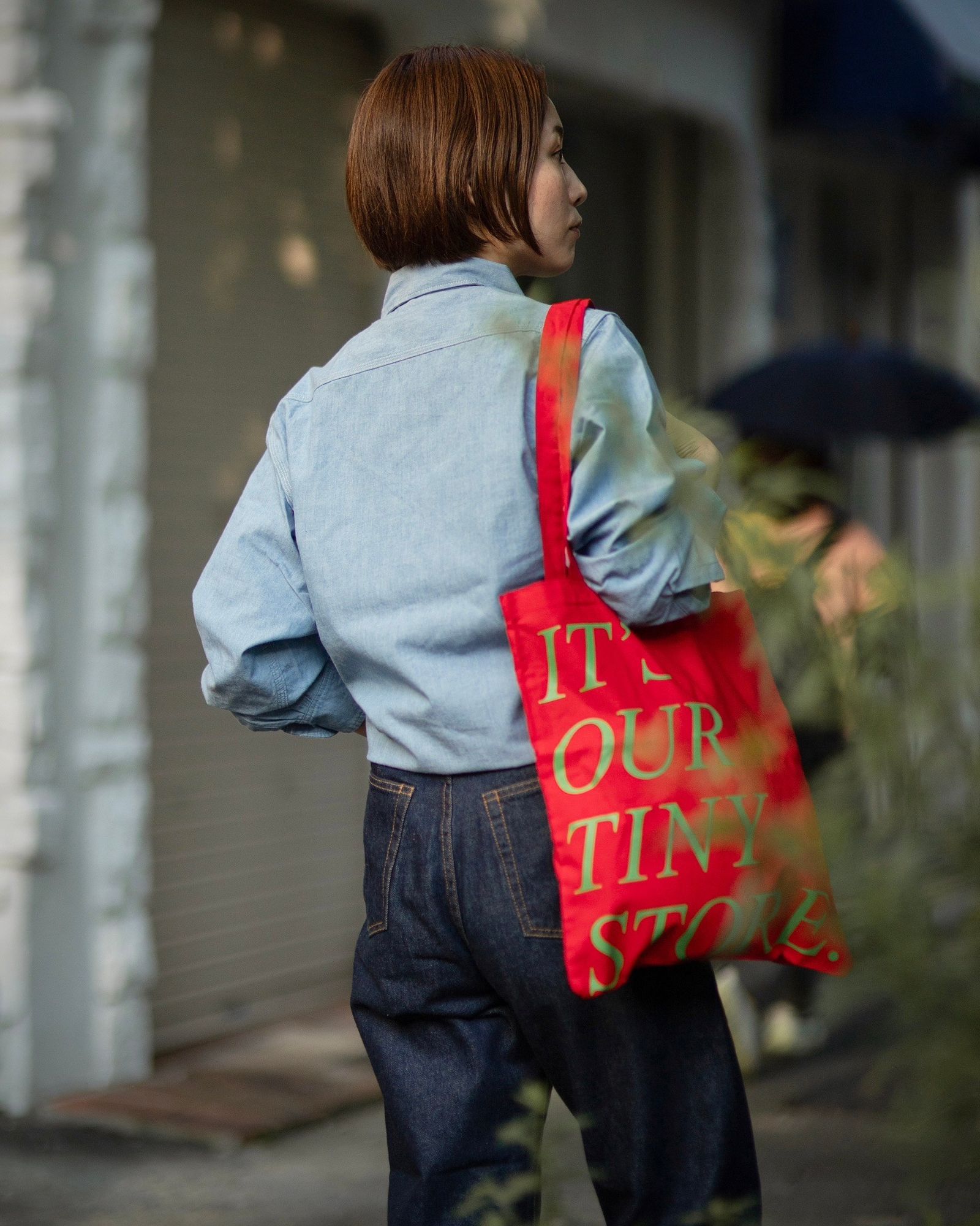 J.B. ATTIRE  Riviera chambray shirt×Santa monica denim style 2024.07.25
