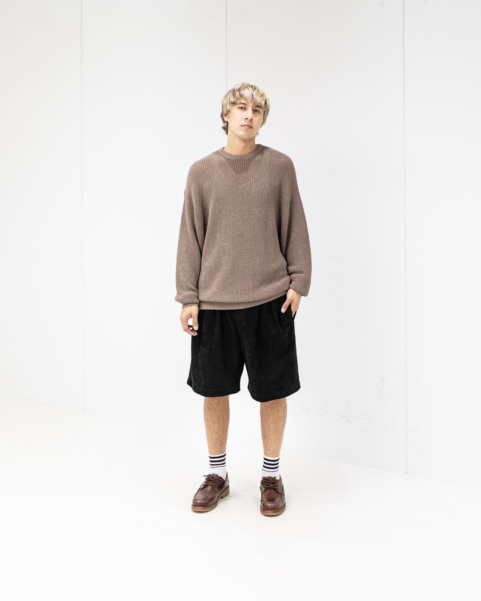 Graphpaper Coiled Wool Nylon Crew Neck Knit 2月28日(土)新作発売！