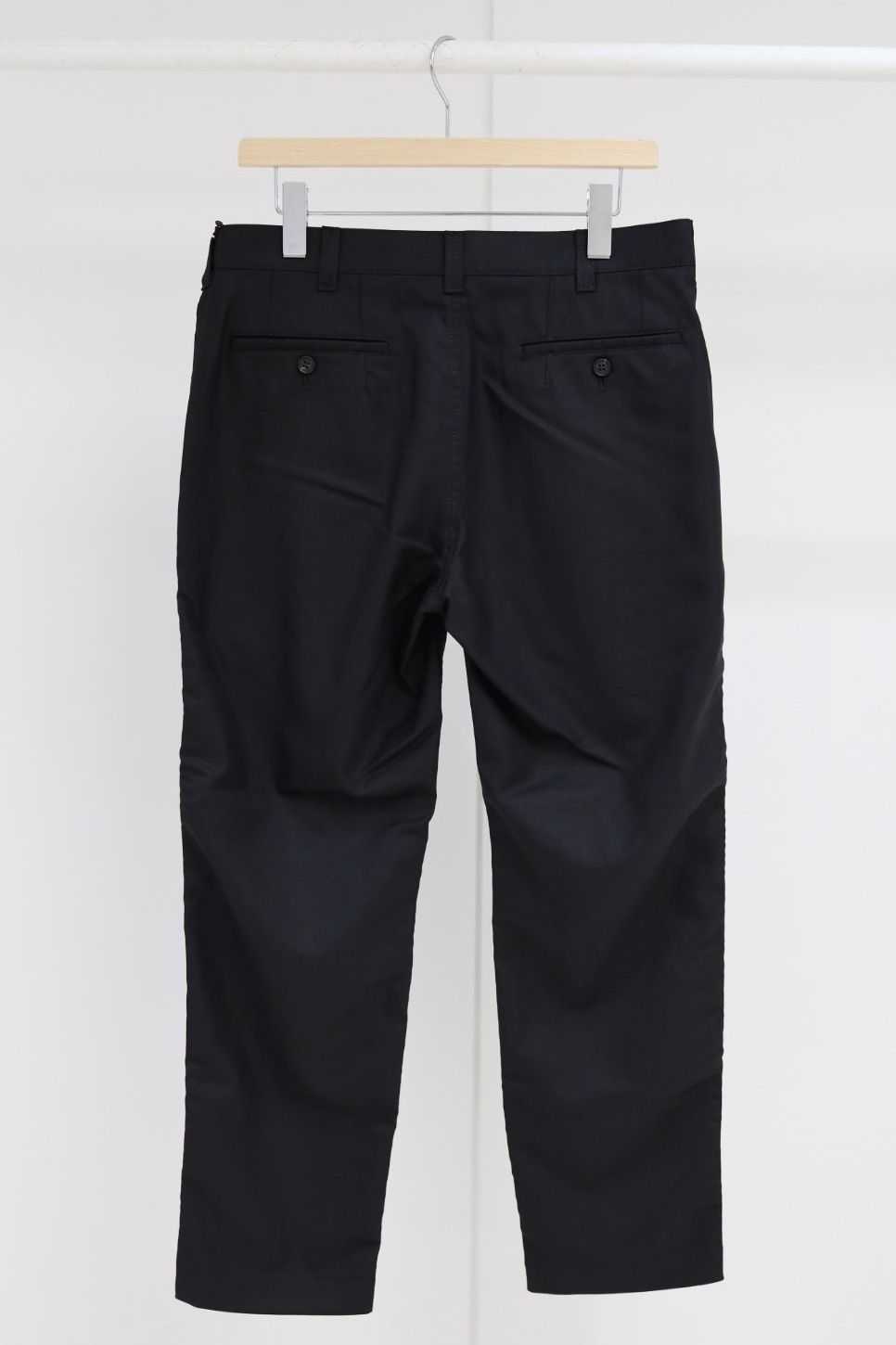 コムデギャルソンオム ウールギャバテーパードパンツ(HP-P101-051)BLACK