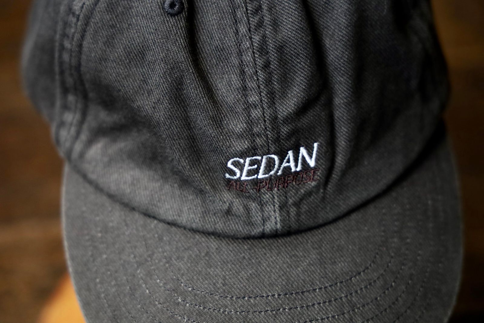 セダンオールパーパス FW25 OG Logo Vintage Washed Cap(SD25F-CP02) Charcoal☆8月23日(土)発売！